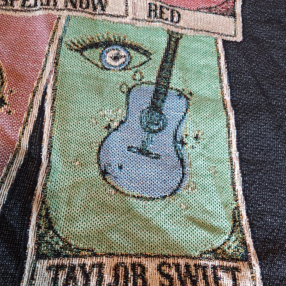 RARE Taylor Swift The Eras Tour Woven Throw Blanket 72x48